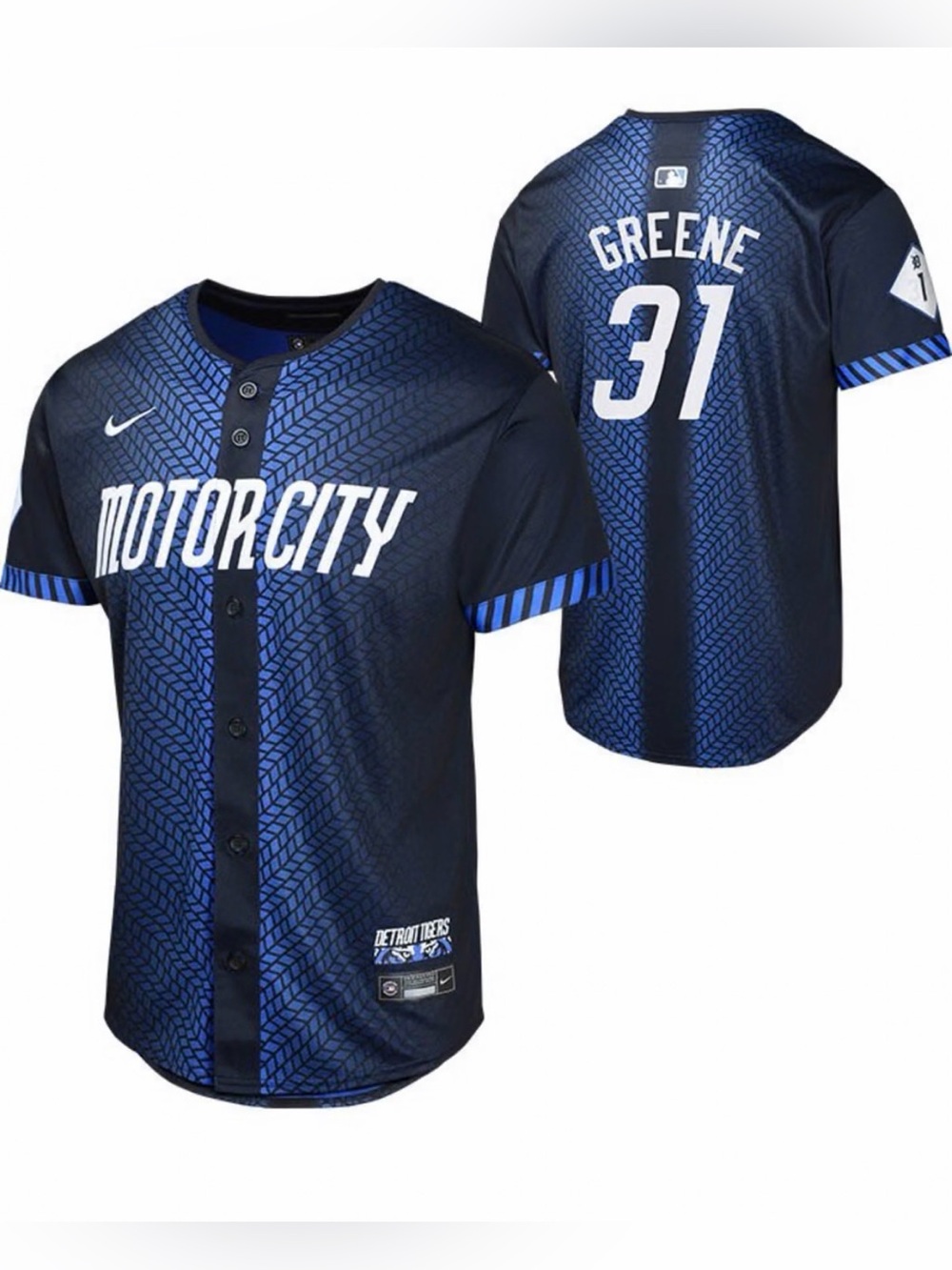 RILEY GREENE NIKE DETROIT TIGERS NAVY BLUE CITY CONNECT LIMITED JERSEY